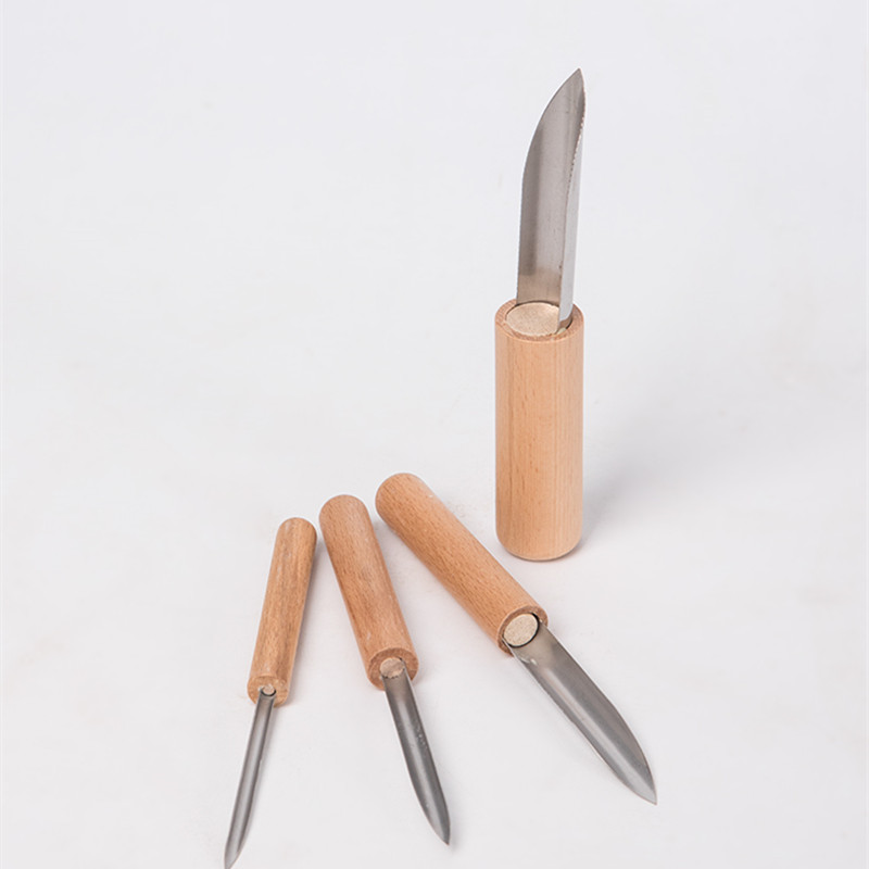 Pottery Tool Puncher 4 Pieces/ - Wood Chisel Set ulasan dan harga