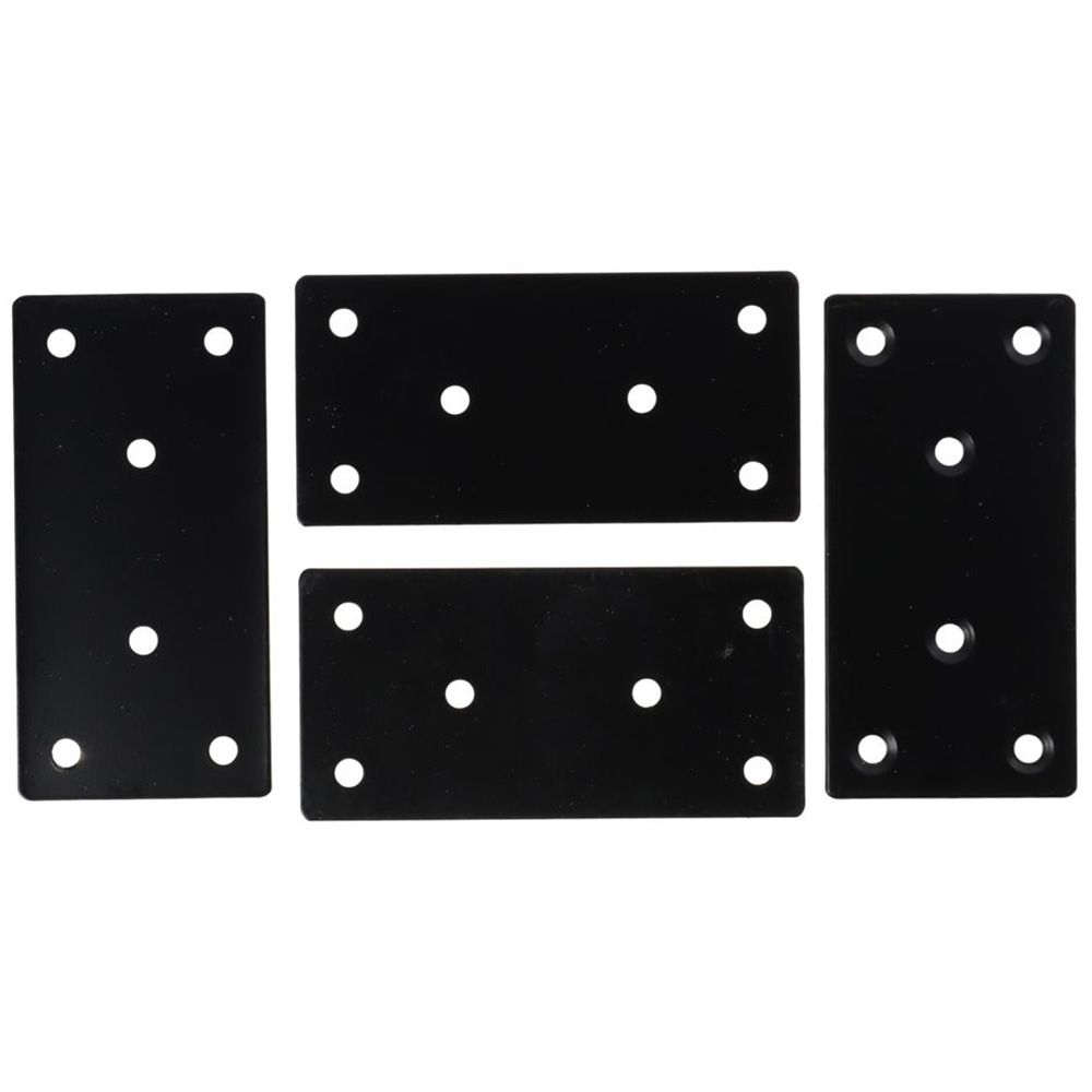 4PCS Durable Black Flat Mendin - Woodworking X Brace ulasan dan harga