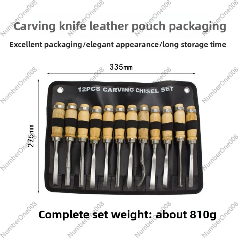 12PCS Wood Carving Tools Set P - Wood Chisel Set ulasan dan harga