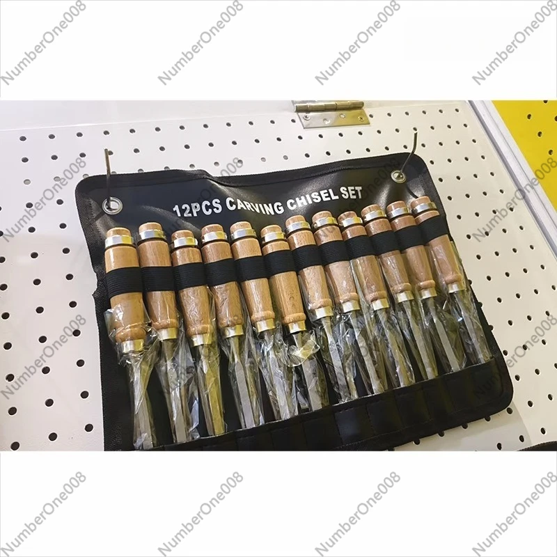 12PCS Wood Carving Tools Set P - Wood Chisel Set ulasan dan harga