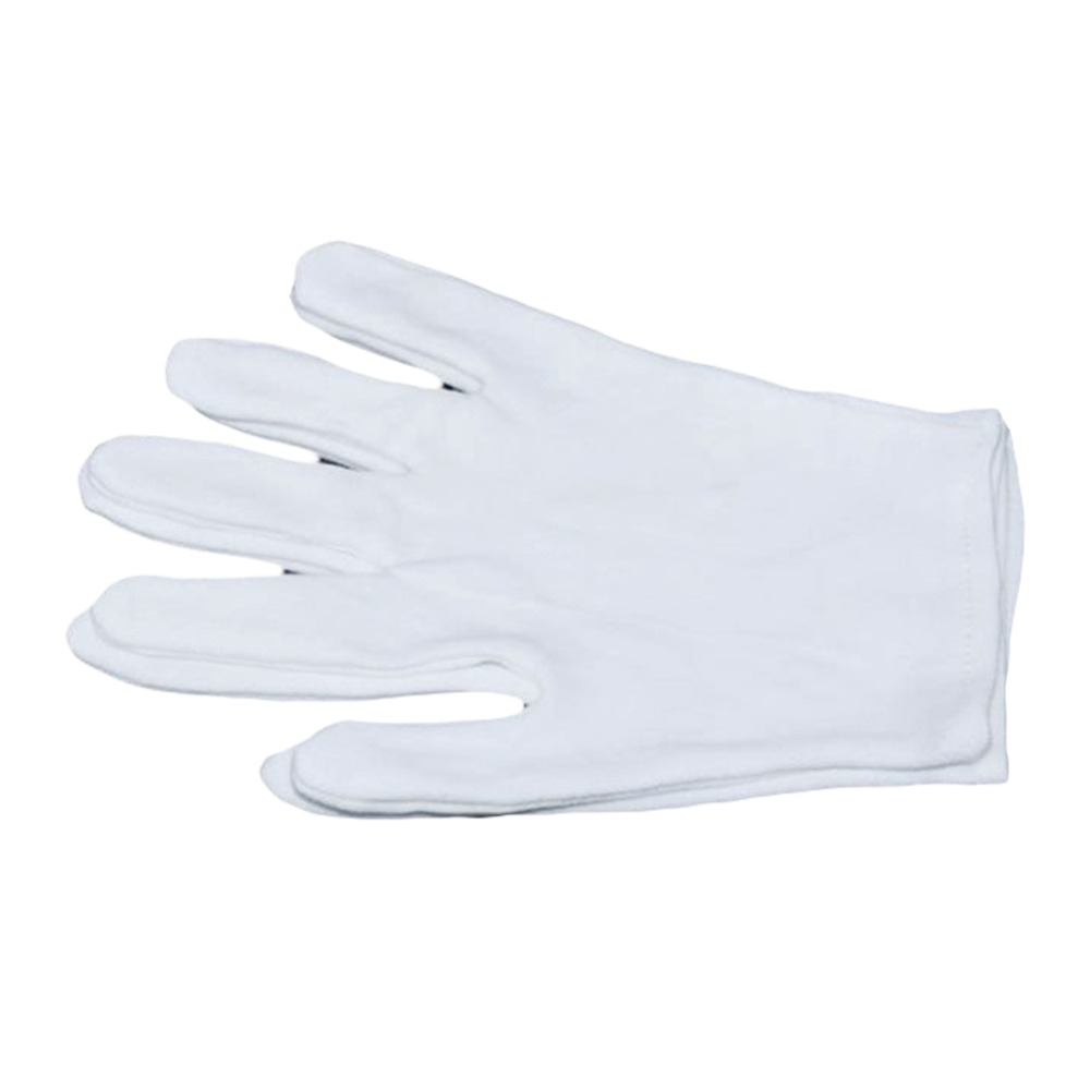 24pcs White Color Cotton Work  - Woodworking Gloves ulasan dan harga