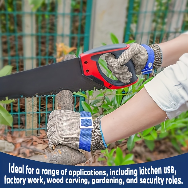 Level 9 Stainless Steel Mesh S - Woodworking Gloves ulasan dan harga