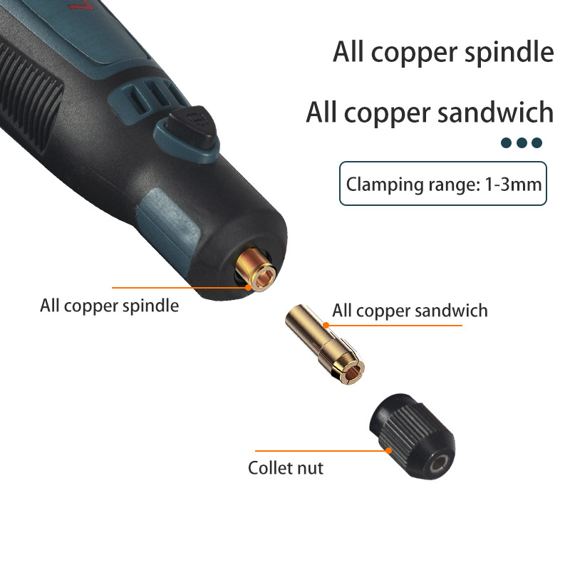USB Cordless Electric Grinder  - Wood Chisel Set ulasan dan harga
