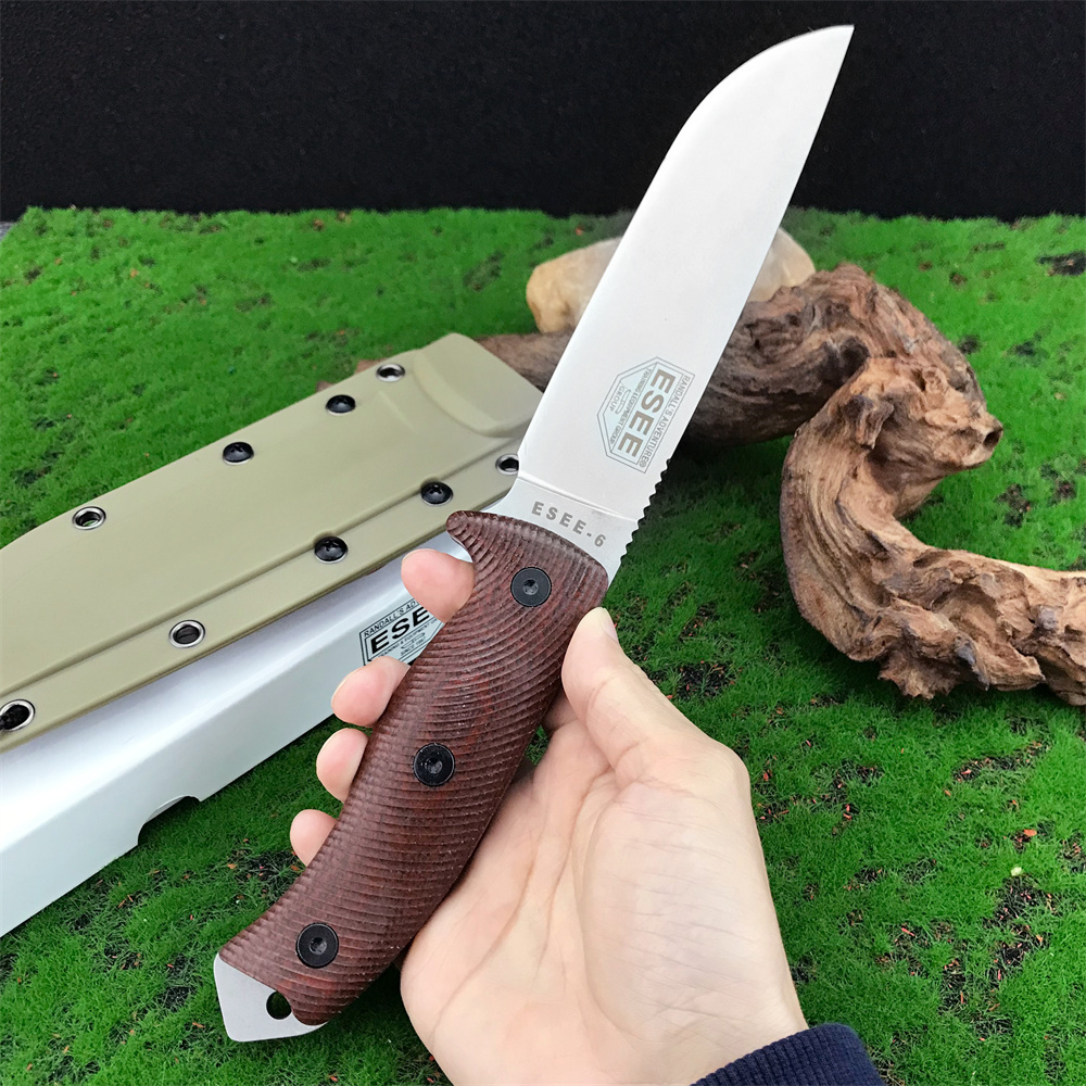 New Specific ESEE-6 Fixed Blad - Woodworking Gifts For Men ulasan dan harga