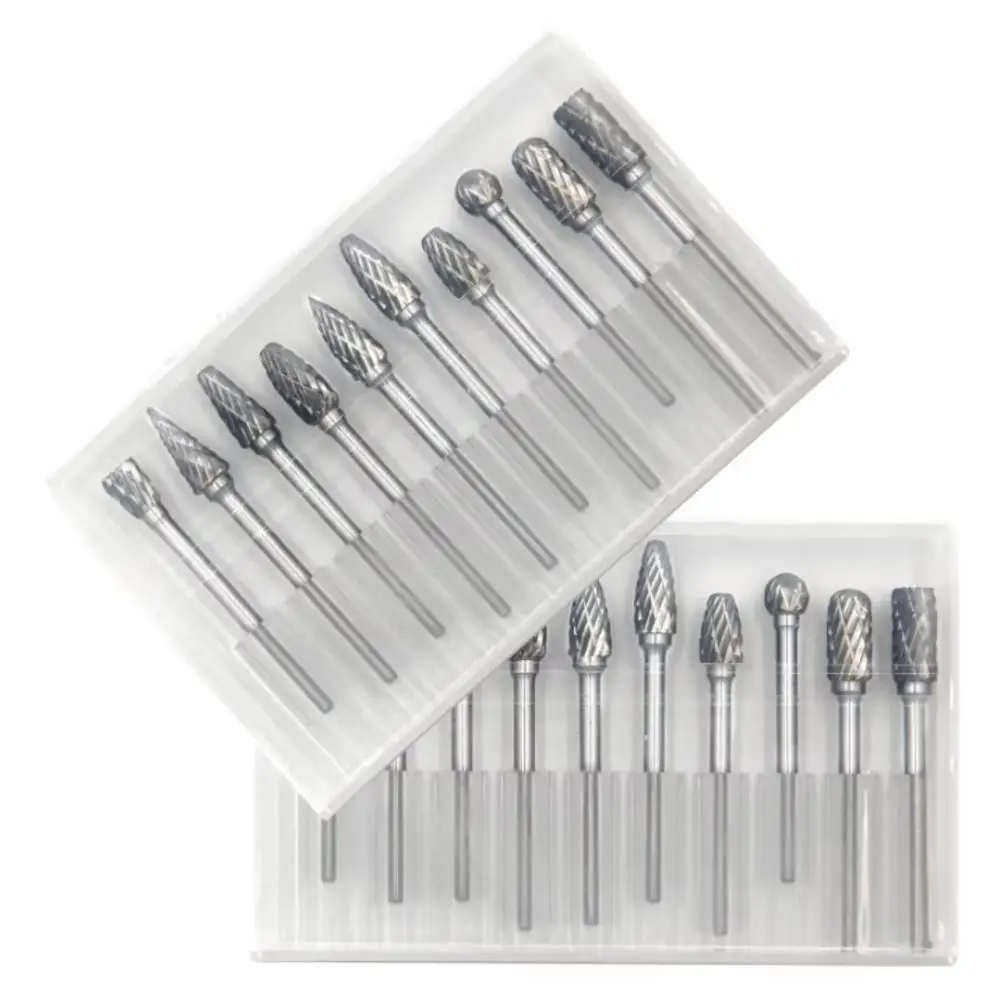 10PCS Carbide Rotary Burr Set  - Wood Chisel Set ulasan dan harga