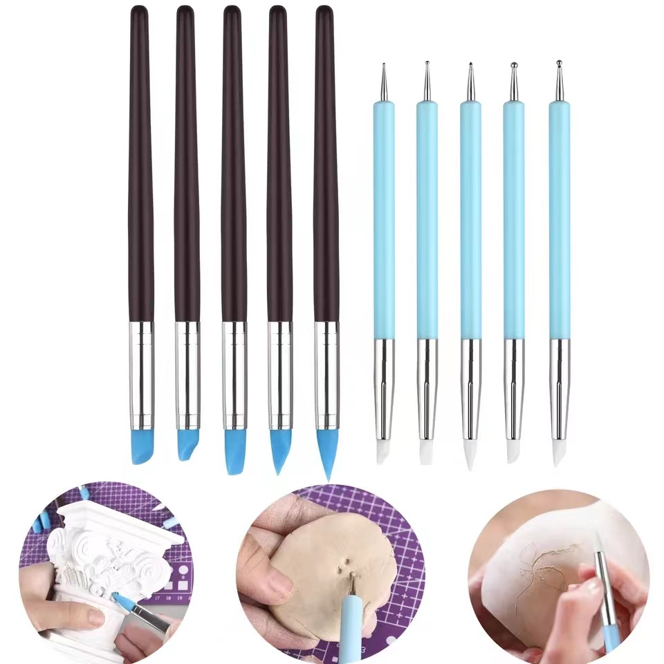 8-61PCS Pottery Tool Set - Cer - Wood Chisel Set ulasan dan harga