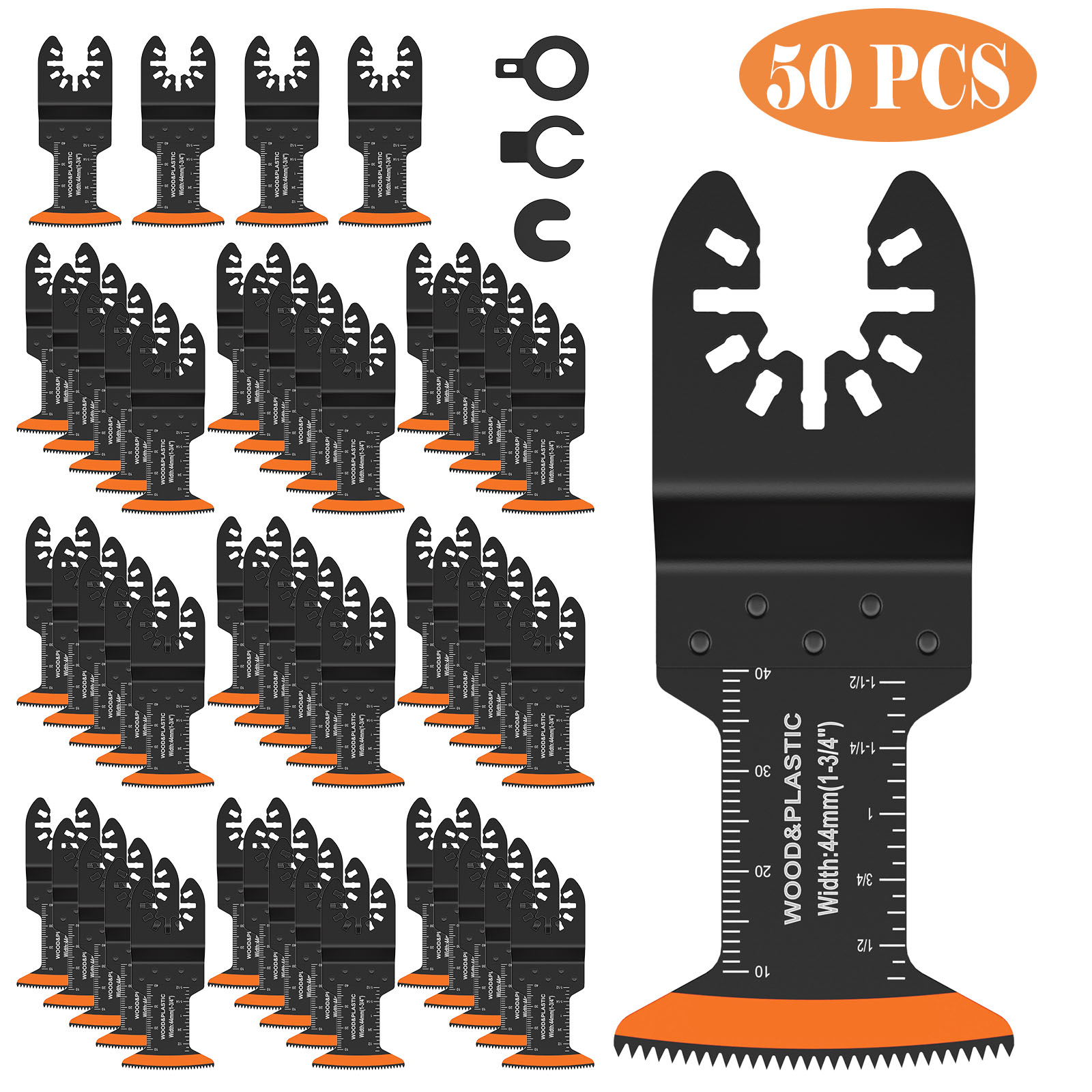 50/10Pcs Oscillating Saw Blade - Spoke Shave Round ulasan dan harga