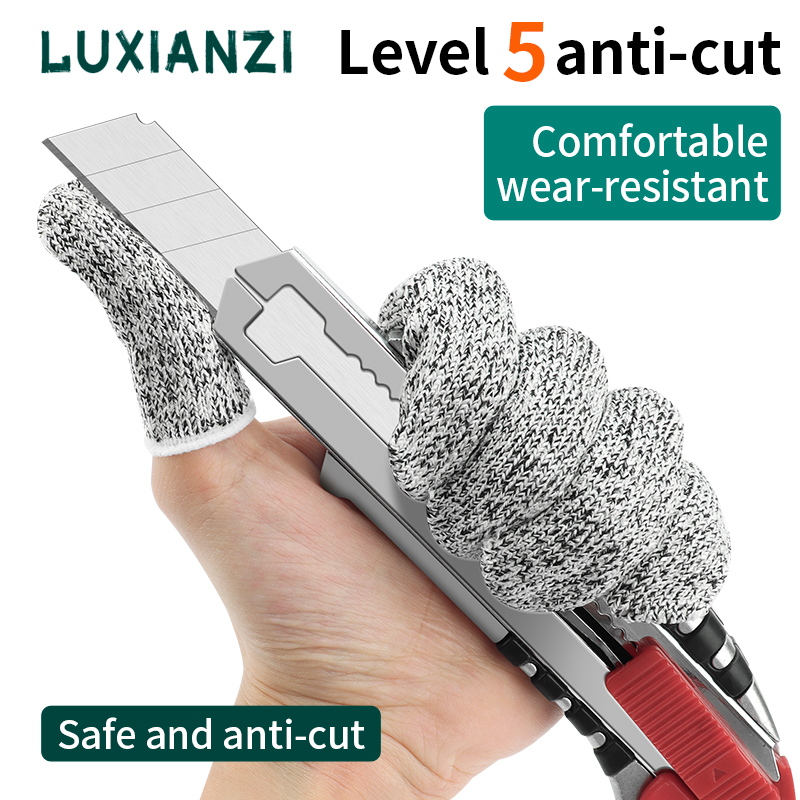 LUXIANZI 5/10pcs Anti-cut Fing - Woodworking Gloves ulasan dan harga