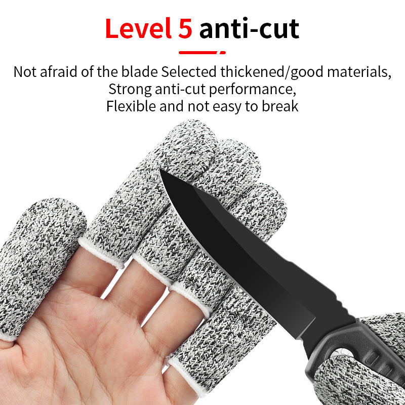 LUXIANZI 5/10pcs Anti-cut Fing - Woodworking Gloves ulasan dan harga