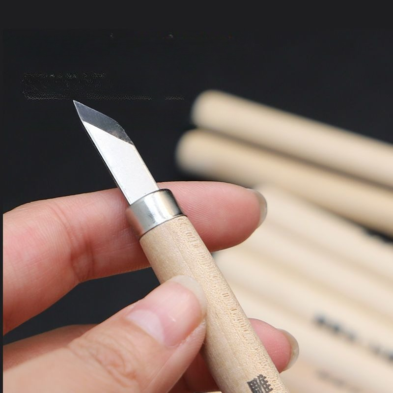 Carving Knife Set Woodblock Ru - Wood Chisel Set ulasan dan harga