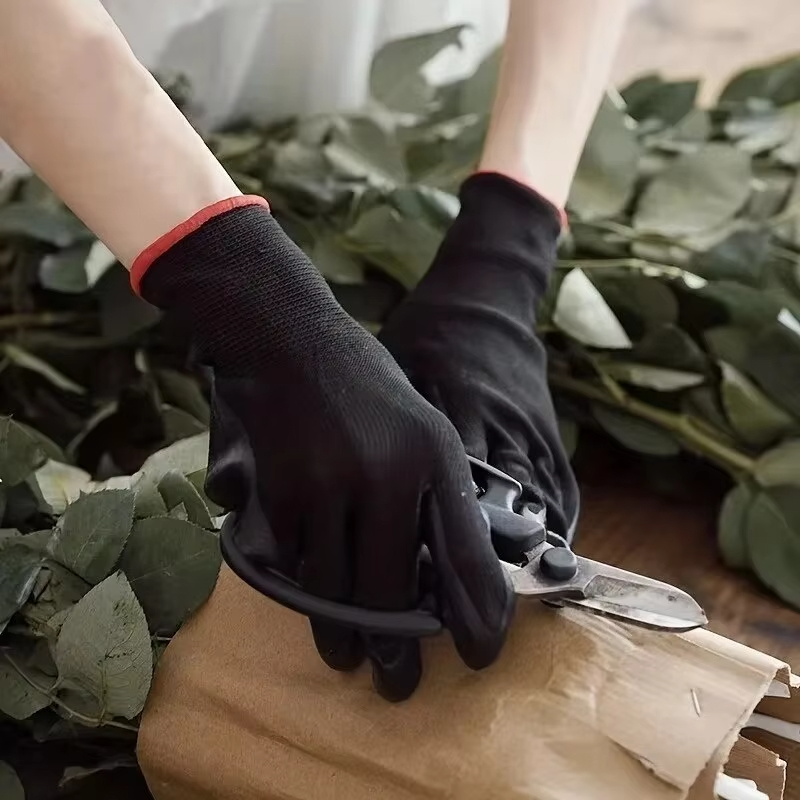 10pair Durable Nylon Work PU S - Woodworking Gloves ulasan dan harga