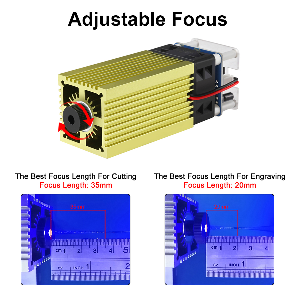 LASER TREE 4W 5W Blue Laser Mo - Woodworking Laser ulasan dan harga