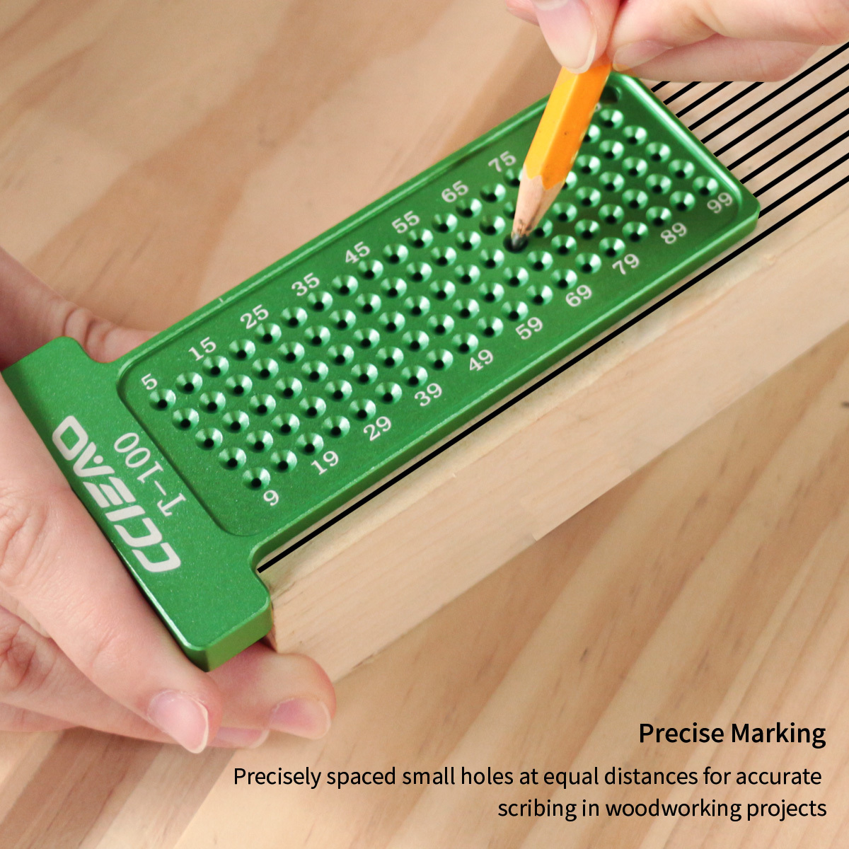 4 Inch/100MM Woodworking Scrib - Woodworking Essentials ulasan dan harga