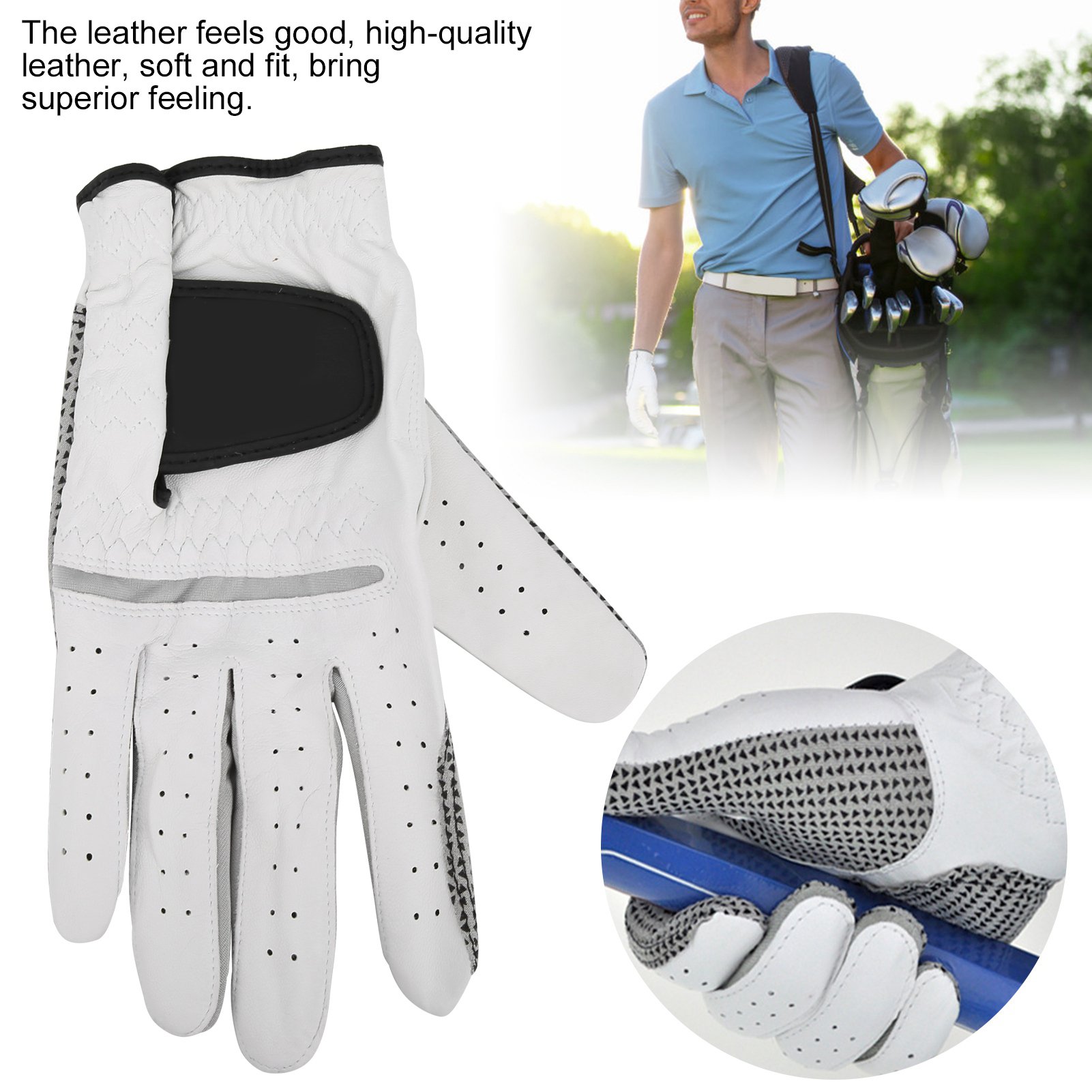 1pc Golf Glove Men's Right Han - Woodworking Gloves ulasan dan harga