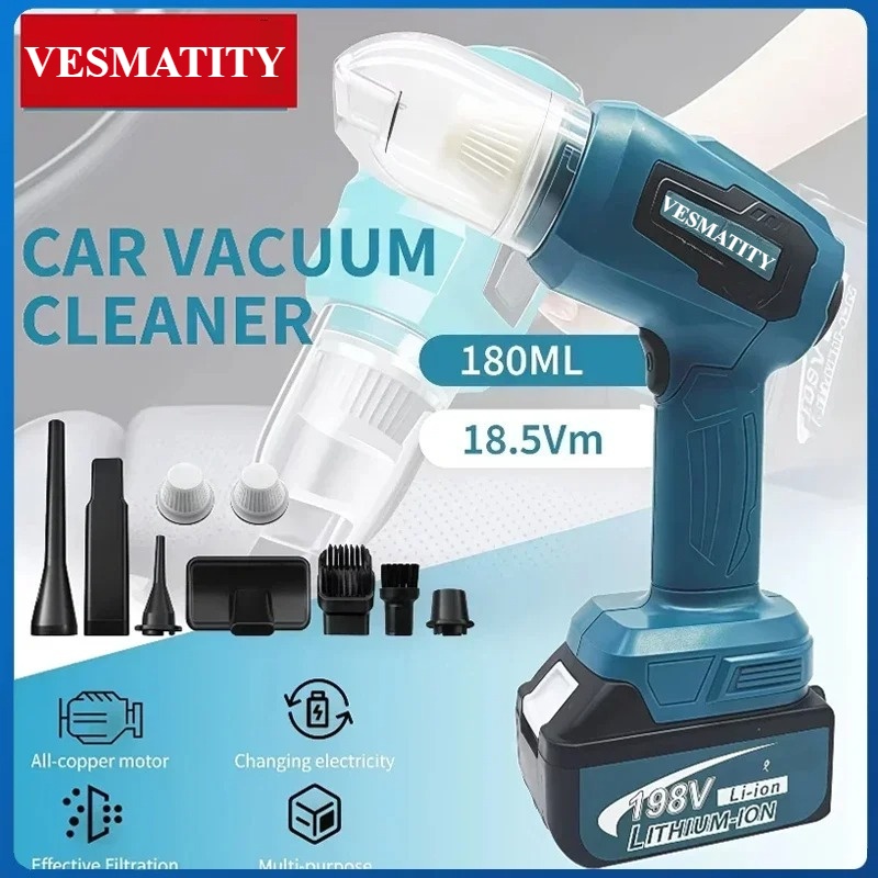 Cordless Vacuum Cleaner 7 Nozz - Vacuum Cleaner Woodworking ulasan dan harga